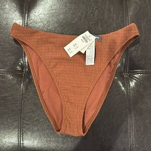 Abercrombie and fitch medium light brown bikini bottom